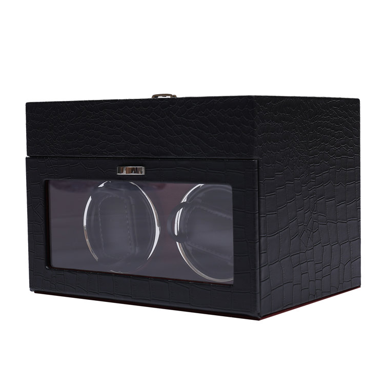 Ebern Designs Rotating Watch Box With Light Wayfair.co.uk